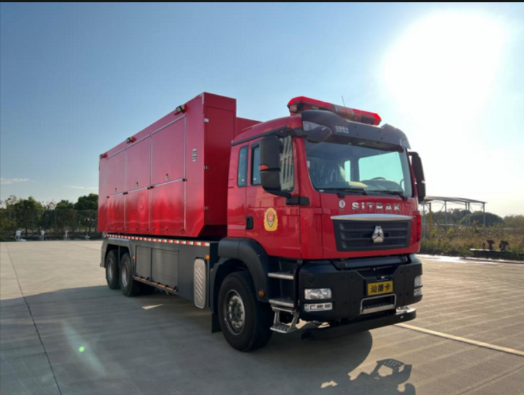 自裝卸式消防車